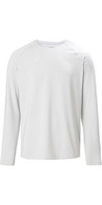 2022 Musto Evolution Sunblock T-shirt Met Lange Mouwen Voor Heren 2.0 81155 - Platina