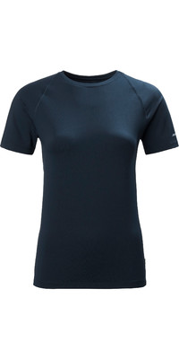2023 Musto T-shirt Da Sole Donna Evolution 2.0 81161 - Navy Scuro