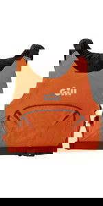2022 Gill Junior Pro Racer Side Zip 50N Buoyancy Aid 4916J - Orange