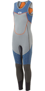 2023 Gill Junior Zenlite 2mm Flatlock Skiff Suit 5002J - Steel Grey