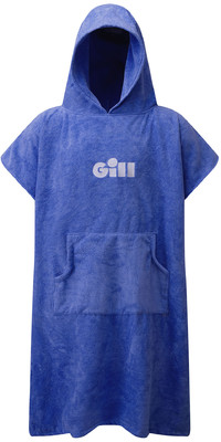 2024 Gill Hooded Towel Changing Robe / Poncho 5022 - Blue
