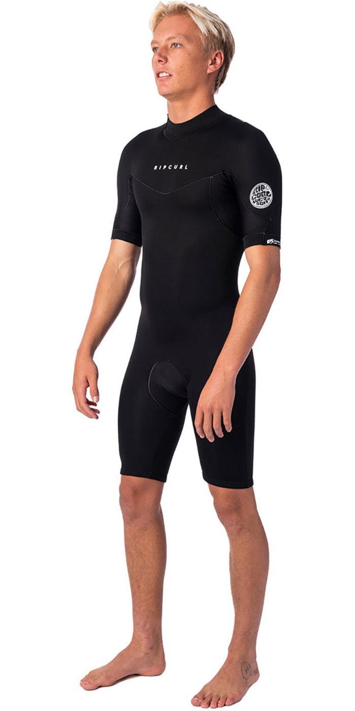 2022 Rip Curl Mens Dawn Patrol 2mm Back Zip Shorty Wetsuit WSP9AM