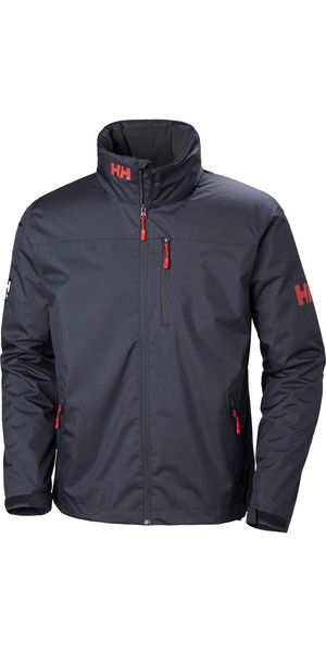 2019 Helly Hansen Crew Midlayer Jacket Graphite Blue 30253