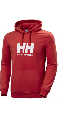 2023 Helly Hansen Sweat à Capuche Logo Hh Pour Homme 33977 - Rouge