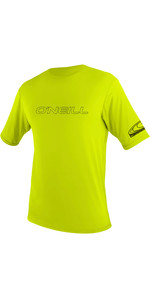 2023 O'neill Giovane Basic Skins T-shirt A Manica Corta 3422 - Lime