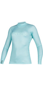 2021 Mystic Womens Star Long Sleeve Rash Vest 200154 - Mist Mint