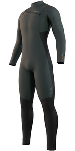 2023 Mystic Mannen Majestic 5/4mm Chest Zip Wetsuit 35000.230000 - Cypres Groen