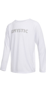 2022 Mystic Mens Star Langarm Quickdry Rash Rash Vest 35001220286 - Weiß