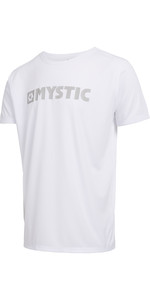 2022 Mystic Men's Star Lycra Vest De Secado Rápido De Manga Corta 35001220287 - Blanco