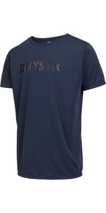 2022 Mystic Men's Star Quickdry Lycra Vest Manches Courtes 35001220287 - Bleu Nuit