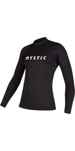 2023 Mystic Women's Star Langarm Rash Vest Mystic - Schwarz