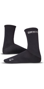 2022 Mystic Semi-Dry Neoprene Socks 21081 - Black