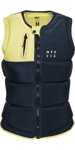 2022 Mystic Dazzled Front Zip Impact Vest Voor Dames 35005220153 - Nachtblauw