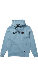 2022 Mystic Heren Brand Hood Sweat - 35104210009 - Grijs/blauw
