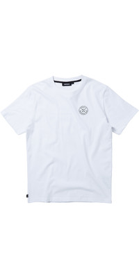 2022 T-shirt Da Uomo Mystic 35105.220341 - Bianca
