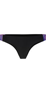 2021 Mystic Womens Zipped Bikini Bottom 210264 - Black