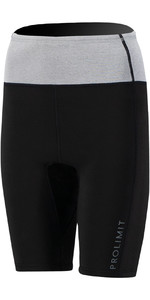 2022 Prolimit Womens Airmax 1.5mm Neoprene Printed Shorts 14780 - Black / Grey
