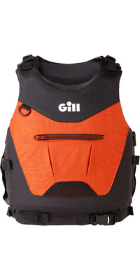 2023 Gill USCG Approved Side Zip Buoyancy Aid 4913 - Orange