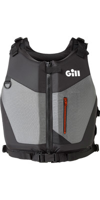 2024 Gill USCG Approved Front Zip Buoyancy Aid 4918 - Steel