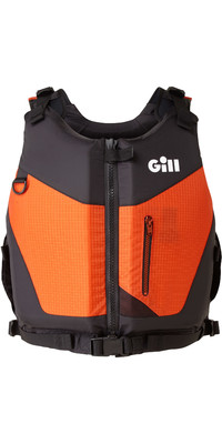 2024 Gill USCG Approved Front Zip Buoyancy Aid 4918 - Orange