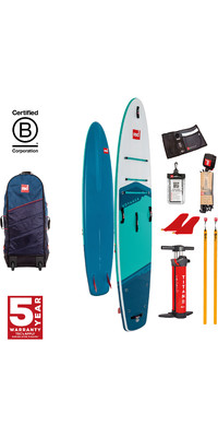 2024 Red Paddle Co 12'0'' Voyager MSL Stand Up Paddle Board , Bag & Pump Package 001-001-002-0063 - Blue