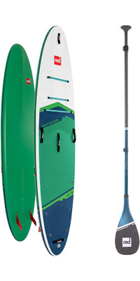 2023 Red Paddle Co 12'6'' Voyager MSL Stand Up Paddle Board Et Pagaie Lgre Prime 001-001-002-0063 - Green
