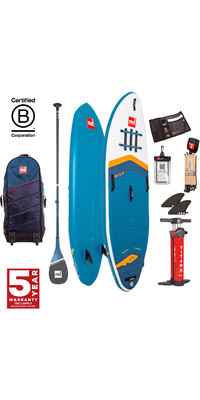 2024 Red Paddle Co 9'6'' Wild MSL Stand Up Paddle Board , Saco, Bomba E Remo Leve Prime 001-001-005-0057 - Blue