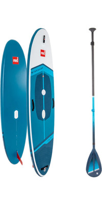 2024 Red Paddle Co 10'7'' Windsurf MSL Stand Up Paddle Board & Hybrid Tough Paddle 001-001-002-0066  Blue