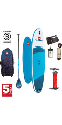 2024 Red Paddle Co 10'6'' Ride MSL Stand Up Paddle Board, Bag, Pump & Hybrid Tough Paddle 001-001-001-0098 - Blue