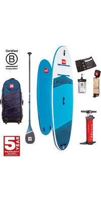 2024 Red Paddle Co 10'2'' Ride MSL Stand Up Paddle Board , Saco, Bomba E Remo Leve Prime 001-001-001-0109 - Blue