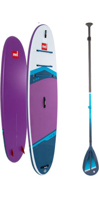 2024 Red Paddle Co 10'6'' Ride MSL Stand Up Paddle Board & Hybrid Tough Paddle 001-001-001-0099  Purple
