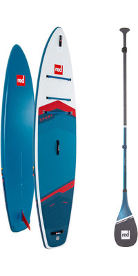 2024 Red Paddle Co 11'0'' Sport MSL Stand Up Paddle Board & Prime Letvægtspaddel 001-001-002-0058 - Blue