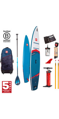 2024 Red Paddle Co 12'6'' Sport+ MSL Stand Up Paddle Board, Bag, Pump  & Hybrid Tough Paddle 001-001-002-0070 - Blue