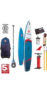 2024 Red Paddle Co 12'6'' Sport+ MSL Stand Up Paddle Board, Bag, Pump  & Prime Lightweight Paddle 001-001-002-0070 - Blue