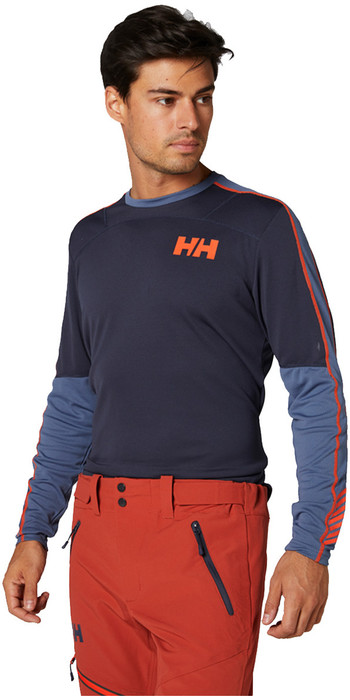 Helly Hansen HH Lifa Active Crew Top 48308/995 Graphite Blue NEW 