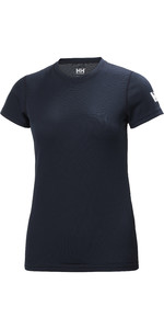 2023 Helly Hansen Frauen Hh Tech T-shirt 48373 - Navy