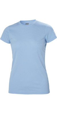 2023 Helly Hansen Hh Das Mulheres Tech T-shirt 48373 - Azul Brilhante
