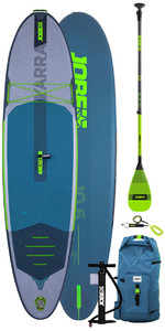 2022 Jobe Aero Yarra 10'6 Stand Up Paddle Board Pakket 486422001 - Board, Tas, Pomp, Paddle & Leash
