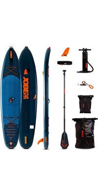 2024 Jobe Duna Elite 11'6 Inflatable SUP Paddle Board Package 486423004 - Board, Bag, Pump, Paddle, Fin & Leash