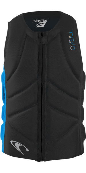 2019 O'Neill Mens Slasher Comp Impact Vest Black / Ocean 4917EU