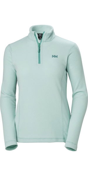2019 Helly Hansen Damen Daybreaker 1/2 Zip Fleece Blue Haze 50845