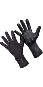 2023 O'Neill Psycho 3mm Double Lined Neoprene Gloves 5104 - Black