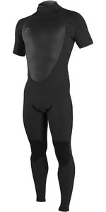 2023 O'Neill Mens O'riginal 2mm Back Zip Short Sleeve Wetsuit 5296 - Black
