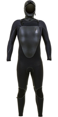 2023 O'Neill Mutant Legend 4.5/3.5mm Chest Zip Hooded Wetsuit 5135S - Black