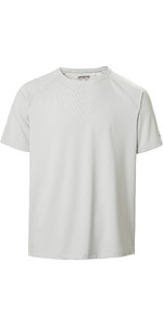2023 Musto Mens Evolution Sunblock Short Sleeve T-shirt 2.0 81154 - Platinum