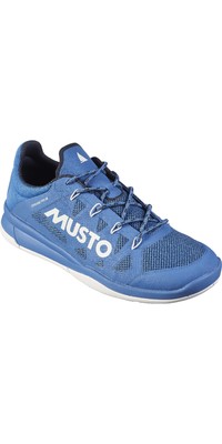 2023 Musto Mens Dynamic Pro II Adapt Sailing Shoes 82027 - Vallarta Blue / White