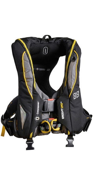 2019 Crewsaver ErgoFit 290N Extreme Auto Harness light + hood 9145-BKAP