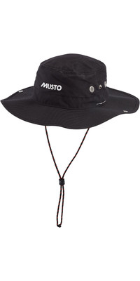 Musto Fast Dry Brimmed Hat in BLACK AL1410