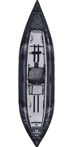 2022 Aquaglide Blackfoot 130 Kayak De Pêcheur 1 Personne Agbg1 - Navy