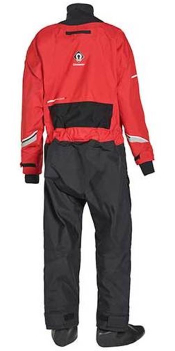 2022 Crewsaver Junior Atacama Drysuit 6557 - Black / Red